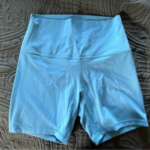 Lululemon align biker shorts size 6.